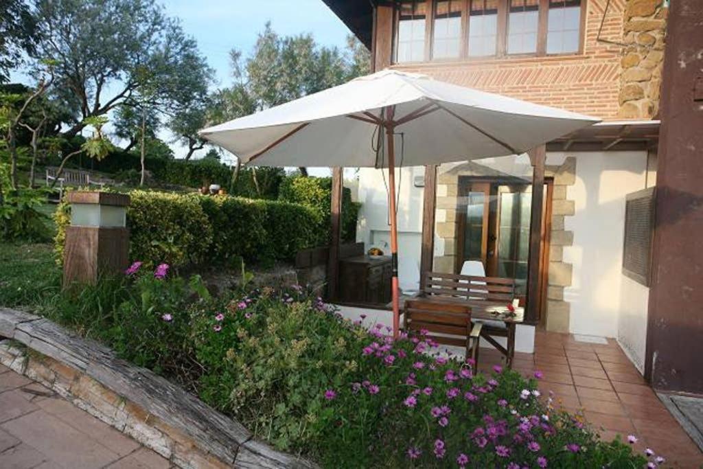 2 Habit, Sala, Terraza, Jardin, Parking Gratis Apartment Zumaia Exterior photo